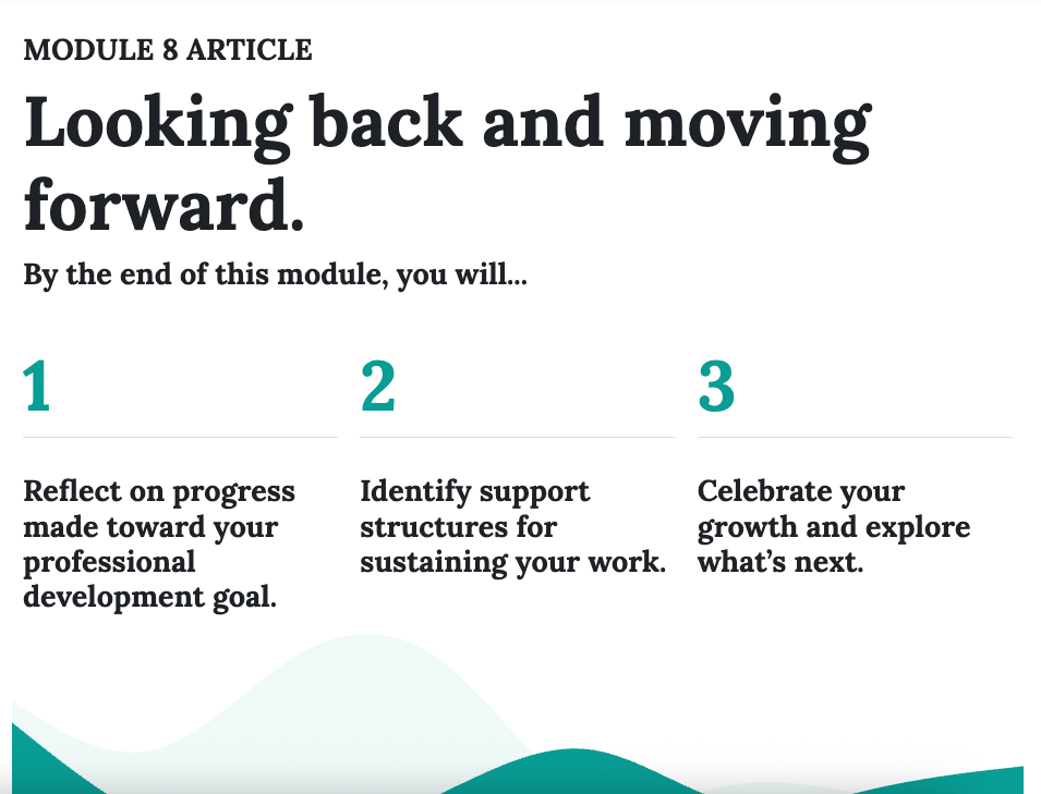 Module 8 Learning Objectives 